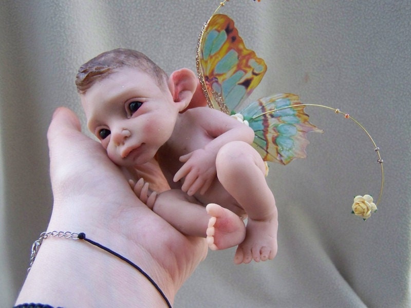 OOAK Butterfly Elf by Malga