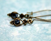 Denim Blues Petite Dangle Earrings Swarovski's Newest Color