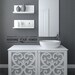 Thank you for WASHING YOUR HANDS - vinyl wall decal - great reminder for your bathroom