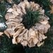 Mini Vintage Paper Wreaths/Ornaments Qty. 2