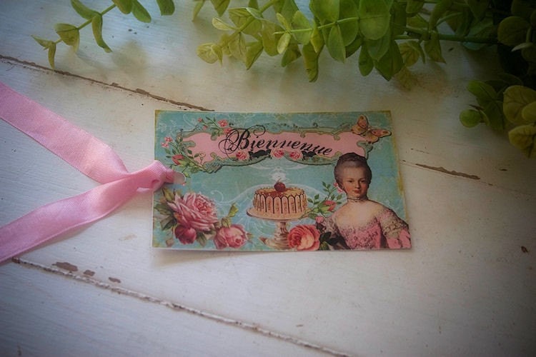 Digital Download, No. 040  Collage Sheet for Gift Tags and Scrapbooking