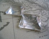 20pk 1 inch Square Glass Cabocons. 25mm Domed Glass Tiles. Great for rings, pendants and magnets