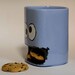 Cookie monster type cookie dunk mug