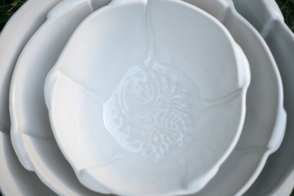 Set of 3 Folded Nesting Bowls - CURRENTLY BACKORDERED