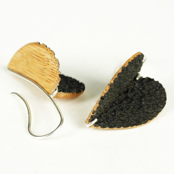 Bamboo Hearts Earrings