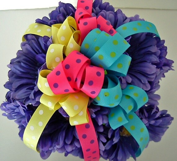 Cupcake With Rainbow Sprinkles Floral Arrangement