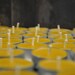 100 beeswax tea lights