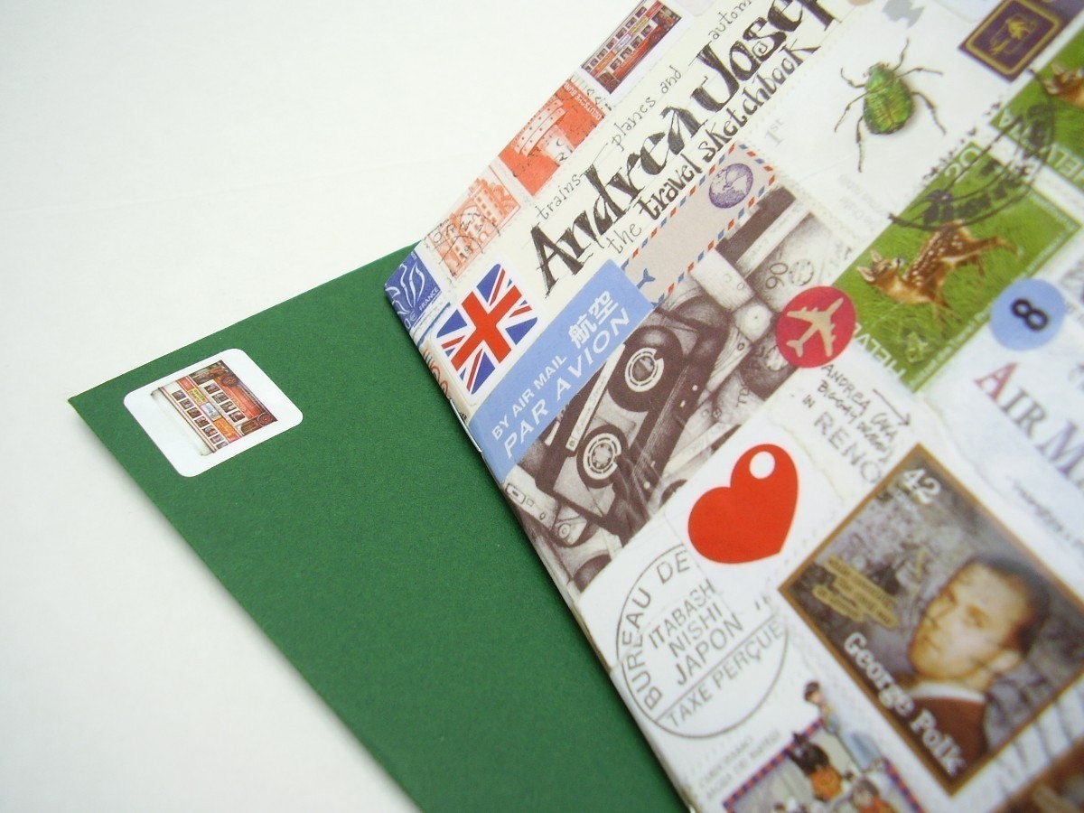 MoleZine No.2. A printed illustrated travel themed Moleskine