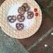 food, DIY supply Polymer clay Pretzels for 18inch dolls 6pc party theme