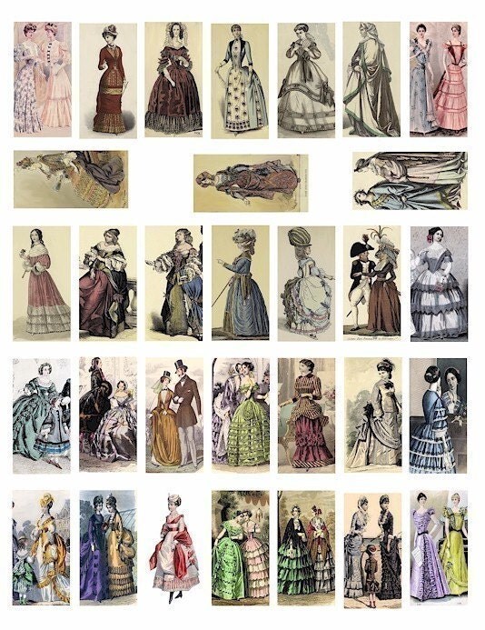 French Victorian Clothes