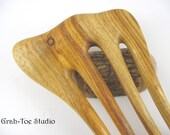 Canary  Wood Hair Fork Mezzo Grahtoe Threnody 4 Prong
