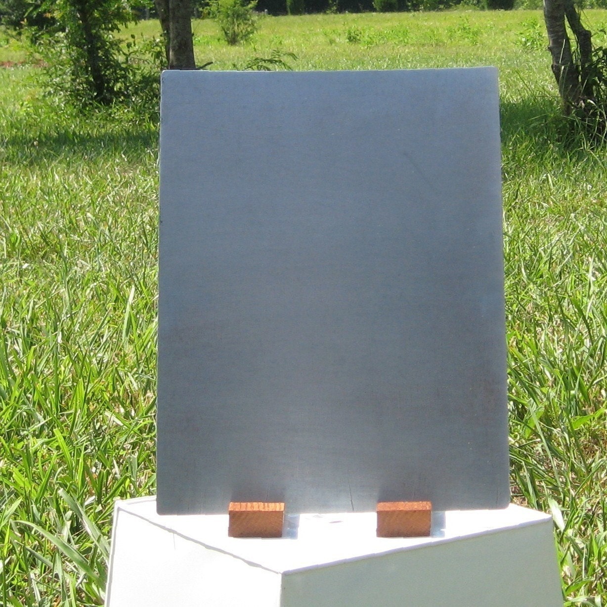 Magnet Display Board 11 inch x 13 inch with two Oak Stands
