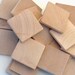 Unfinished Wooden Squares 2 inch, Pack of 10