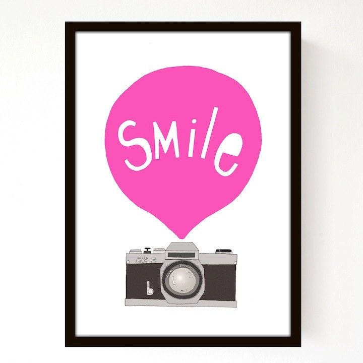 Smile (A3 Pink)