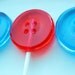 Shirt buttons hard candy lollipops - 12 pc. - MADE TO ORDER