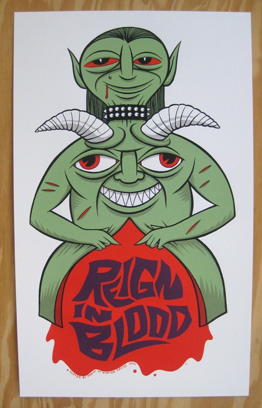 Reign in Blood Screenprint