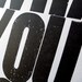 Live What You Love Letterpress Poster (BLACK)