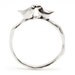 Kissing Bird Ring Sterling Silver
