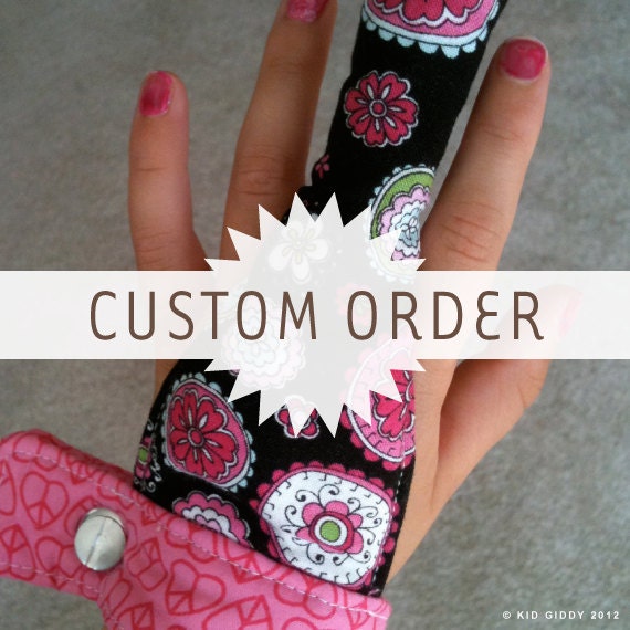 CUSTOM ORDER the Original Fingersucking FingerGuard Cover