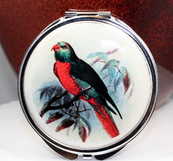Reserved for FarmerStef, 3 Compact mirrors, three different designs, polymer clay