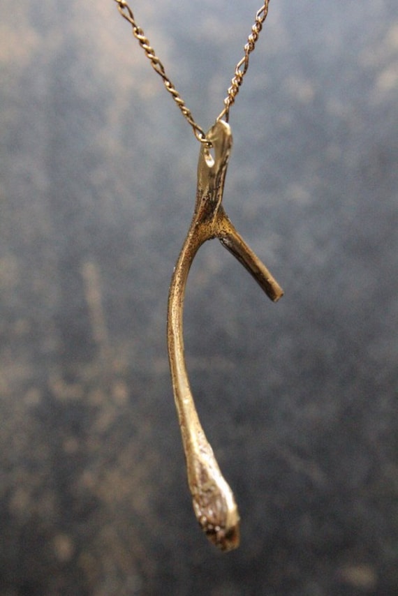 Wishbone Necklace - A Thanksgiving Wish