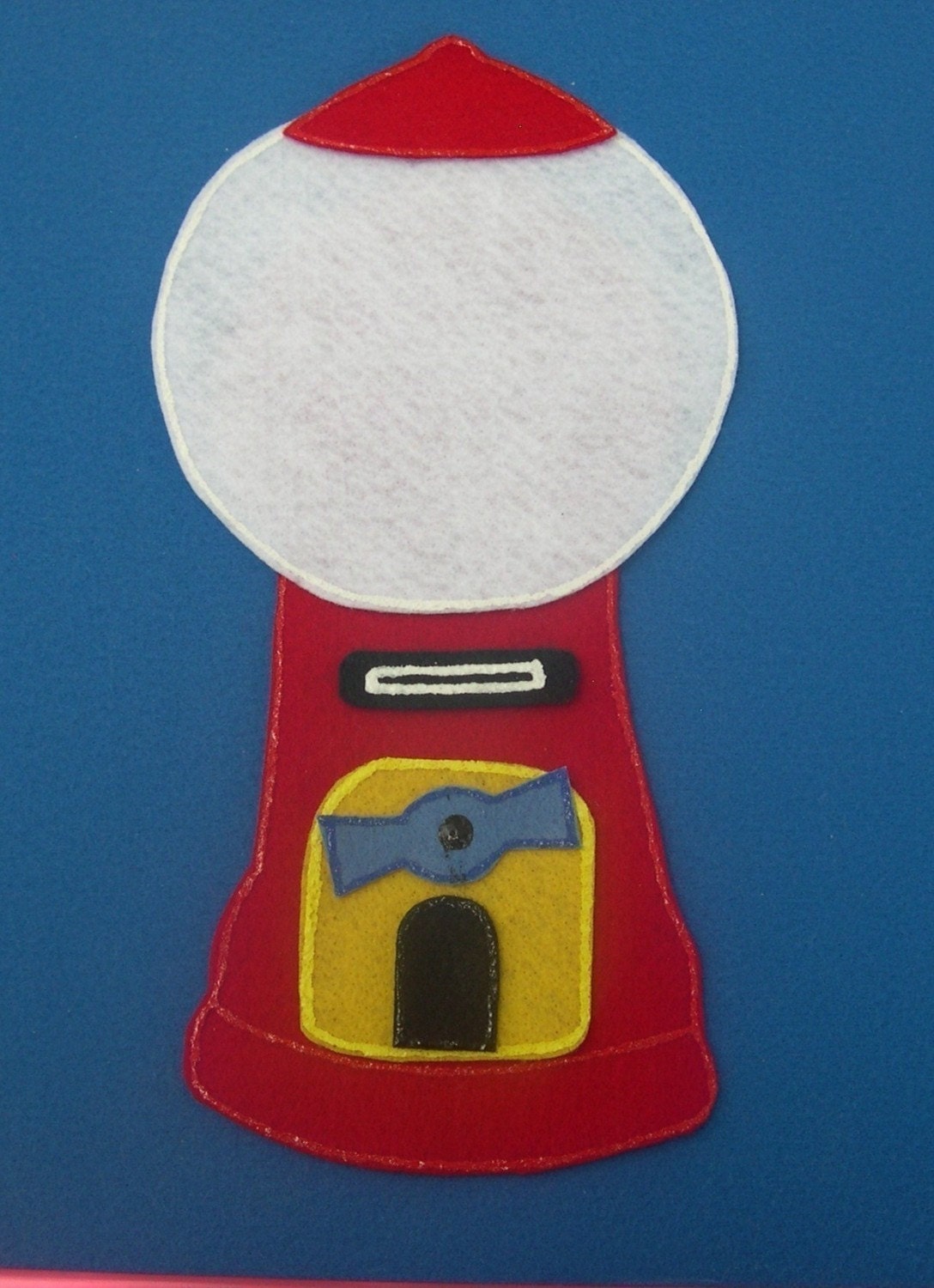 Gumball Machine Children's Flannel Board Felt Set