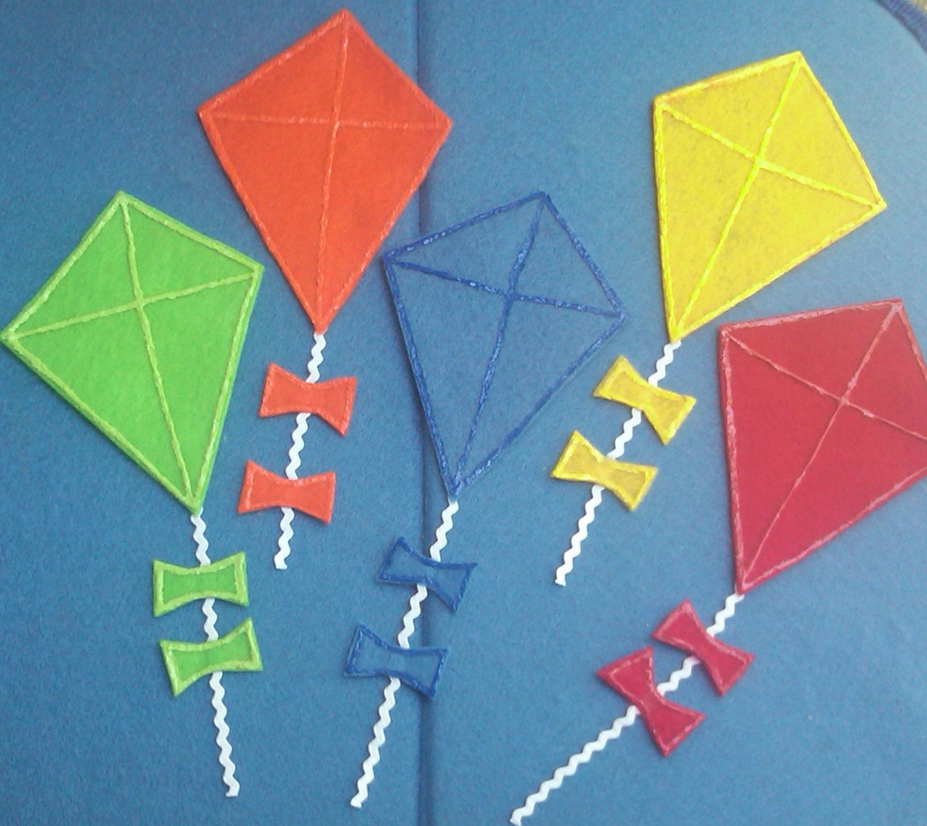 Five Little Kites Flannel Board Felt Board Story