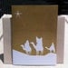 Wisemen Letterpress Christmas Card - Gold ink with frankincense and myrrh