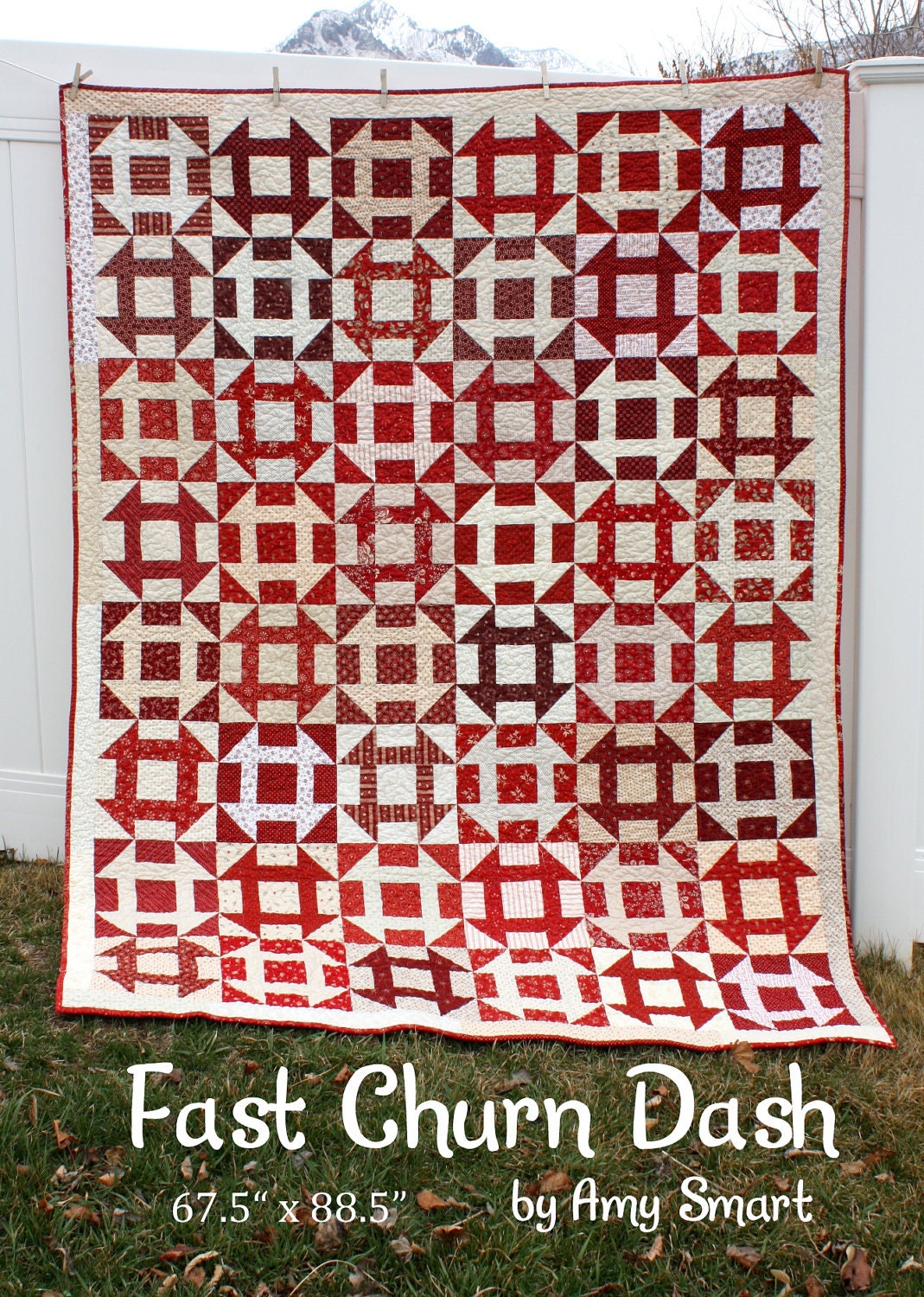 Fast Churn Dash QUILT PATTERN