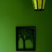 Tree Silhouette Cut Canvas