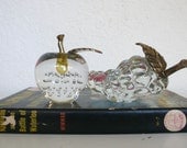 Glass and Brass Fruit