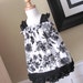 BELLA FANCY - Girls Ruffle Tank Dress - Black Dahlia - Ready to Ship - Size 2T - SALE