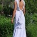 Isabelle, beach wedding, soft stretch lace, lining is a super soft cotton jersey, SIZE 4/6 IN STOCK, free shipping