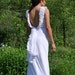 Isabelle, beach wedding, soft stretch lace, lining is a super soft cotton jersey, SIZE 4/6 IN STOCK, free shipping