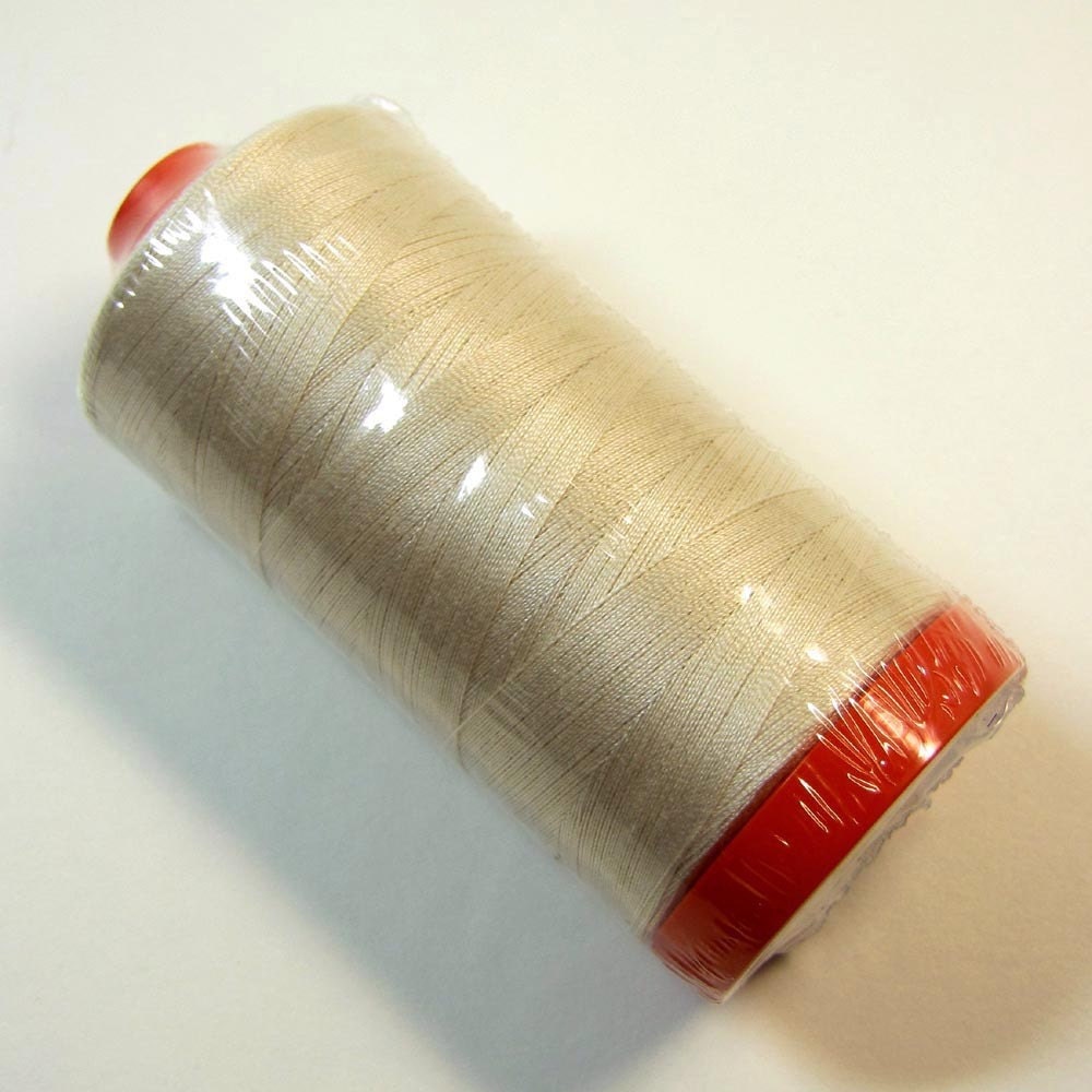 Aurifil Thread 2000 Beige 50 Wt. Cotton Mako - 1422 Yd.