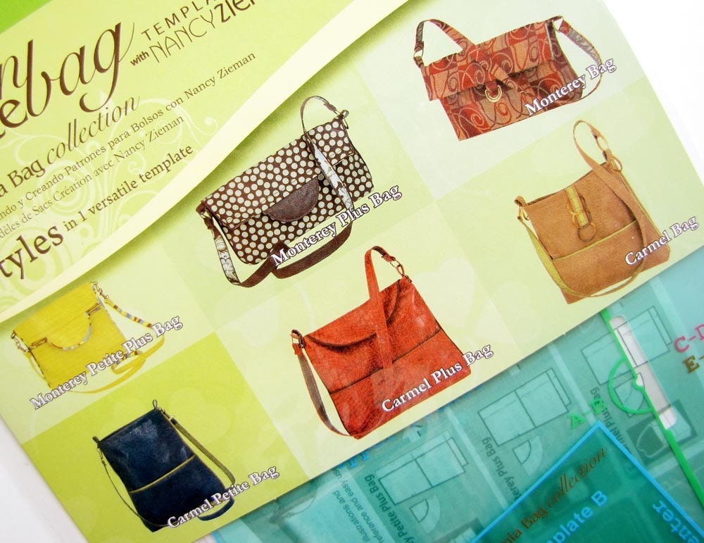 Trace 'N Create Bag California Collection Templates With Nancy Zieman - 6 Styles