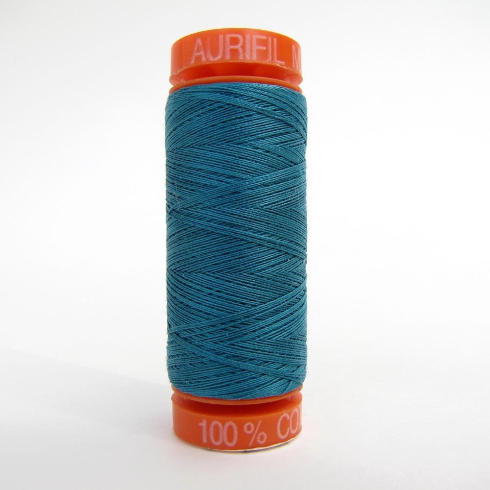 Aurifil Thread 4182 Peacock 50 Wt. Cotton Mako - 220 Yd.