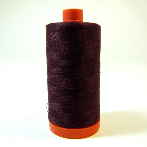 Aurifil Thread 2465 Burgandy 50 Wt. Cotton Mako - 1422 Yd.