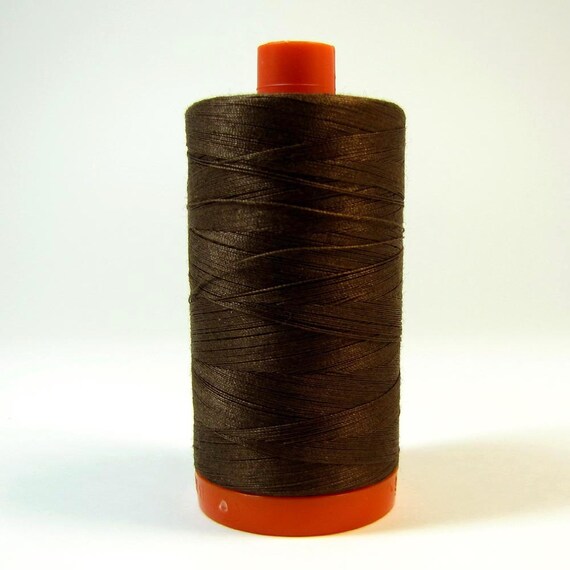 Aurifil Thread 1285 Brown 50 Wt. Cotton Mako - 1422 Yd.