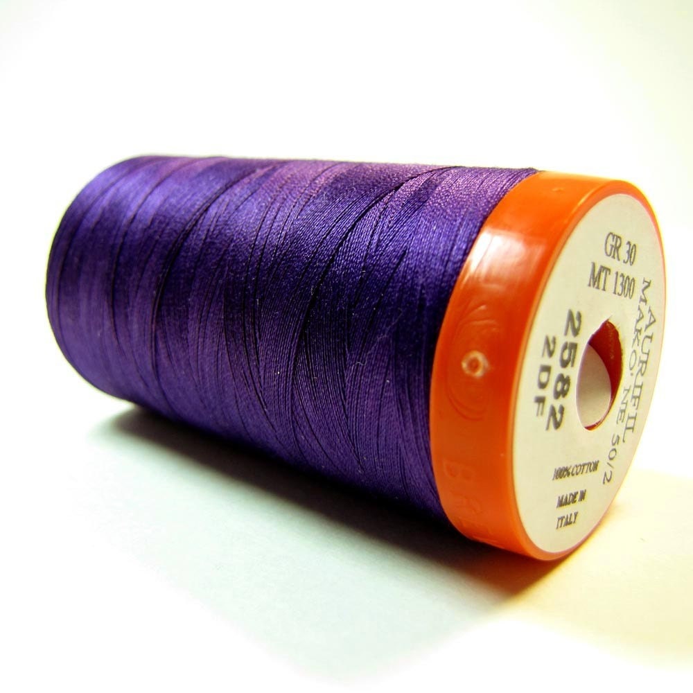 Aurifil Thread 2582 Purple 50 Wt. Cotton Mako - 1422 Yd.