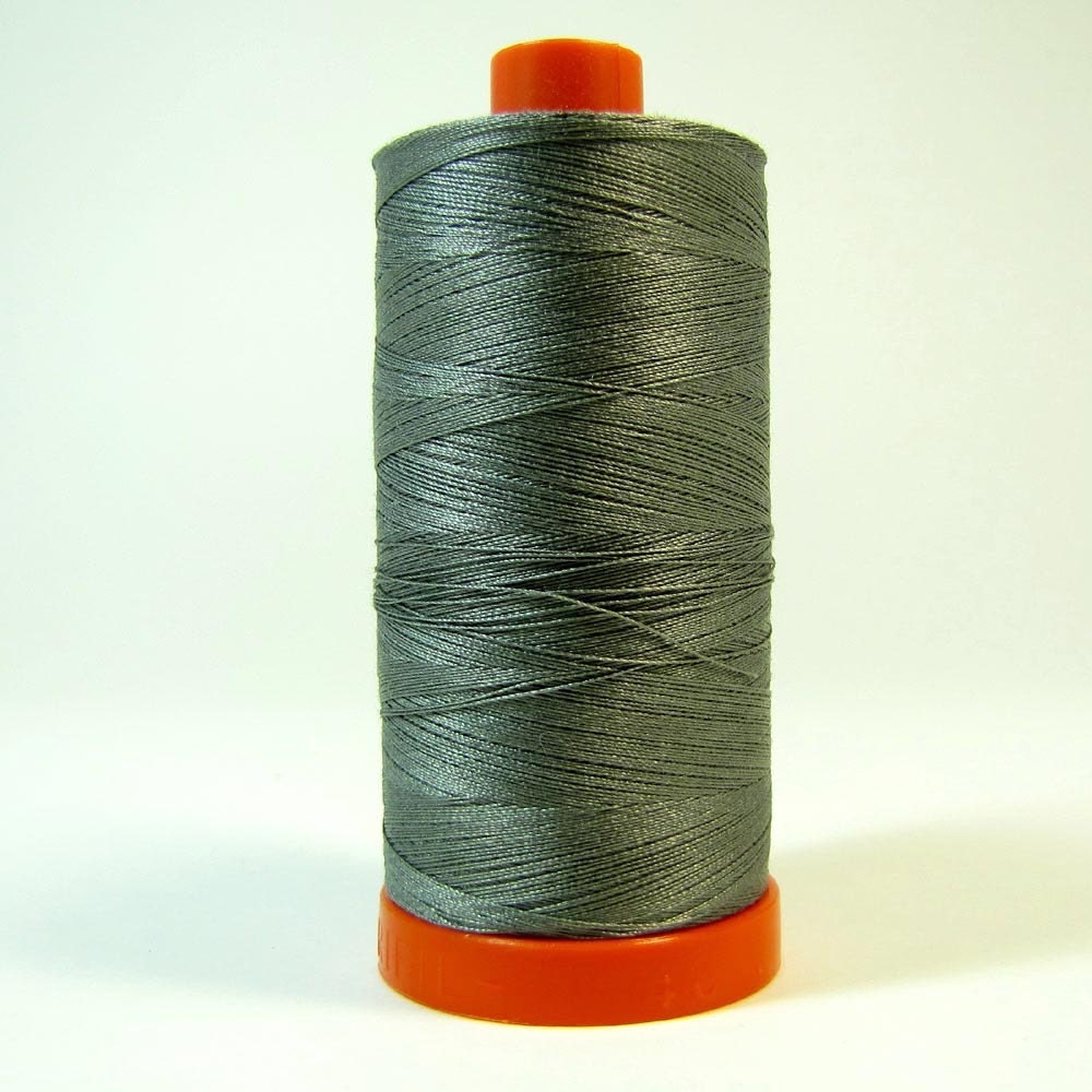 Aurifil Thread 5004 Rail Gray 50 Wt. Cotton Mako - 1422 Yd.