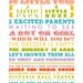 Rainbow Baby Shower Invitation - colorful words, gender neutral, coed (Printable Digital File OR Printed Cards)