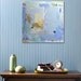 Blue Jay Way - 20x20, HUGE acrylic on canvas, gallery wrapped and ready to hang, ORIGINAL Contemporary Abstract FREE SHIPPING WORLDWIDE