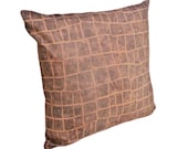 Animal Print Pillow, Brown, Tan, Giraffe Pillows, Couch Cushion, Pillow Cover, Contemporary, Decorative Throw Pillow, Home Decor 20x20