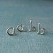 Custom Initial Post Earrings-any initials available
