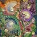 OCEANA Raised Texture Beaded Wall Tapestry