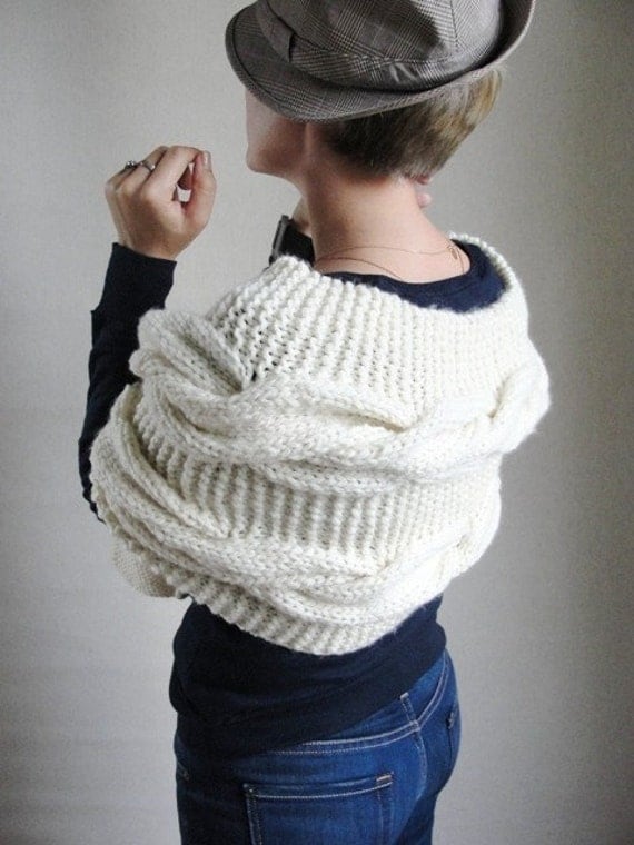 IVORY CREATIVE STOLE-Real Soft-Real Quality-Ready to ship-A Beautiful Gift shawl-scarf