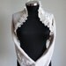 Wedding Shrug-Wedding Shrug Lace Light Pink/Powder Shrug-clothing wedding gown shoulder romantic veil victorian bridal ruffe ruffled lace