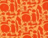 David Walker, Oh Boy,  Animal Silhouette in Red - 1 Yard Clearance
