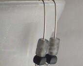 Midnight Storm Sterling Silver Earrings